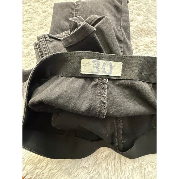 We The Free Flare Jeans Womens 30 Gray Wash Pull On - Picture 4 of 6